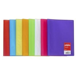 Carpeta Fundas (Tarifario) Grafoplas Pp Flexible Poliplas Trans. A4 40 F. Rojo 5 unidades Precio: 22.49999961. SKU: B1GV6SVCSA
