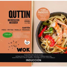 Sartén Wok Mango Madera 30 cm Inde (6 Unidades) Sartén Wok Mango Madera 30 cm Inde (6 Unidades)