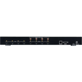 MUXLAB Matriz HDMI 4X4 4K/60 1U Rack Con Puertos RS232, IR, LAN