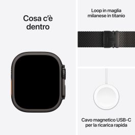 Smartwatch Apple MF1T4QL/A Titanio 49 mm