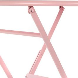 Conjunto de Mesa con 2 Sillas DKD Home Decor MB-177410 Rosa 60 x 60 x 75 cm (3 pcs) Conjunto de Mesa con 2 Sillas DKD Home Decor MB-177410 Rosa 60 x 60 x 75 cm (3 pcs)