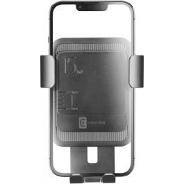 Cellularline Soporte de Coche Slide Air con Carga Inalámbrica para Smartphones Universal Negro