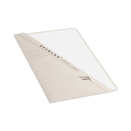 Djois Subcarpeta Cartulina 226 g/m2 Din A4 Ecológica Bolsa Frontal Crema Pack 10 Unidades