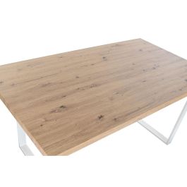 Mesa de Comedor Home ESPRIT Marrón Negro Hierro Madera MDF 160 x 90 x 75 cm