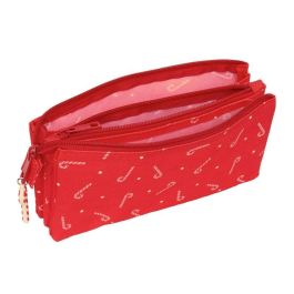 Safta Portatodo Triple Caramelos Merry Xmas 22x12x3cm