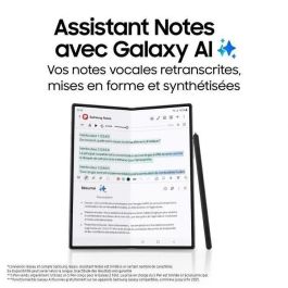 Samsung Galaxy Fold6 SM-F956BLIBEUB - Smartphone plegable 256GB 12GB RAM color rosa, procesador Snapdragon 8 Gen 3, Galaxy AI, pantalla 7.6", cámara 50MP, 5G, Android 14