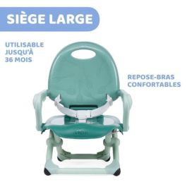 Chicco Silla Elevadora Pocket Snack Portátil para Bebés y Niños para Compartir Mesa en Familia Chicco Silla Elevadora Pocket Snack Portátil para Bebés y Niños para Compartir Mesa en Familia