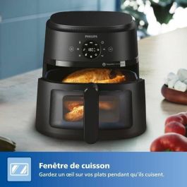 Philips AirFryer NA230/00 Freidora sin Aceite 6.2L, 13 Programas de Cocción, 1700W