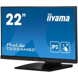 iiyama ProLite T2254MSC-B1AG Monitor Táctil 22" Full HD IPS 4ms 60Hz con Altavoces, HDMI y DisplayPort Negro