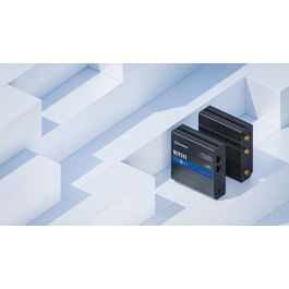 Teltonika RUT241 Router Industrial LTE WiFi Móvil Negro Montaje Carril DIN Ethernet Rápido