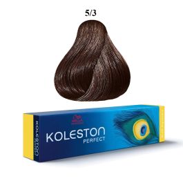 Koleston Perfect, Tinte permanente para el cabello, 5/3 Light Brown Gold, 60 ml Precio: 15.49999957. SKU: B1JXGC74BK