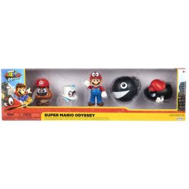 JAKKS PACIFIC Blister 5 figuras Super Mario Bros 6,5cm Precio: 27.50000033. SKU: B1B2K6B4AK