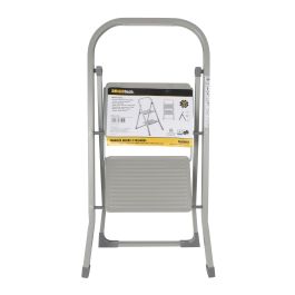 Taburete Plegable de Hierro con 2 Peldaños - Bricotech (2 Unidades)