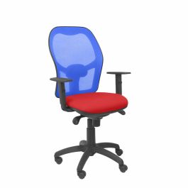 PIQUERAS Y CRESPO Silla Jorquera malla azul asiento bali rojo Precio: 259.78999959. SKU: S5702754