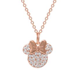 PEERS HARDY Colgante Minnie Disney con Cadena de Oro Rosa Precio: 24.50000014. SKU: B1HB5FC8T3
