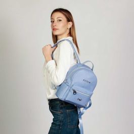 Disney Lilo y Stitch Heady Steel Mochila Urbana Azul 8 Litros para Uso Diario con Bolsillo Frontal, Laterales y Forro Organizador Disney Lilo y Stitch Heady Steel Mochila Urbana Azul 8 Litros para Uso Diario con Bolsillo Frontal, Laterales y Forro Organizador