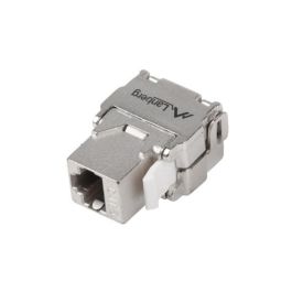 Lanberg KSFA-2000 Conector Keystone RJ45 Cat.6A FTP, Compatible con 568B/568A, Plata Precio: 6.50000021. SKU: B1H3MBALGL