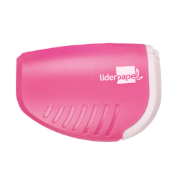 Liderpapel Sacapuntas Plástico de 1 Uso con Depósito, Colores Surtidos