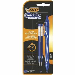 Boligrafo de tinta líquida Bic Gelocity Quick Dry 951757 Azul Precio: 8.68999978. SKU: B1FYTXZ9Y2