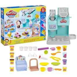Hasbro Play-Doh Super Cafetera Colorida Playset - Crea Batidos y Dulces