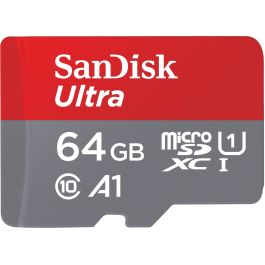 SanDisk Tarjeta de Memoria Ultra microSDXC 64GB 140MB/s Clase 10 U1 A1 con Adaptador SanDisk Tarjeta de Memoria Ultra microSDXC 64GB 140MB/s Clase 10 U1 A1 con Adaptador Precio: 29.58999945. SKU: B179KJEXD3