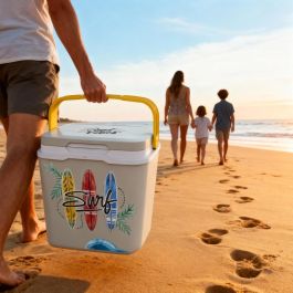 Inde Nevera Iml Aquapro 25 Litros, Enfriador Portátil 28.4 x 35.4 x 37.3 cm (2 Unidades)