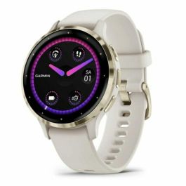 Garmin AAAAL87491 Reloj inteligente con GPS Venu 3S, 30,4 mm (1,2"), acero dorado suave, caja marfil, correa silicona marfil Precio: 448.99000036. SKU: B19S48PWQV