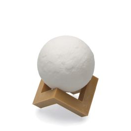 Lampara luna led calida/fria recargable ø8cm Lampara luna led calida/fria recargable ø8cm