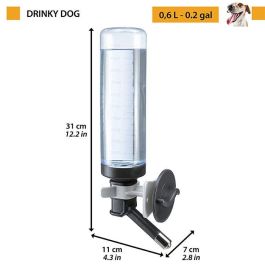 Ferplast Bebedero Drinky Dog para Transportines 600 mL