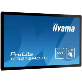 iiyama ProLite TF3215MC-B2 pantalla para PC 80 cm (31.5") 1920 x 1080 Pixeles Full HD LED Pantalla táctil Quiosco Negro iiyama ProLite TF3215MC-B2 pantalla para PC 80 cm (31.5") 1920 x 1080 Pixeles Full HD LED Pantalla táctil Quiosco Negro