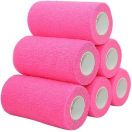 Venda Cohesiva 5 cm X 4,5M Rosa 1 Unidad Precio: 1.4999996. SKU: B1C9N2NQML