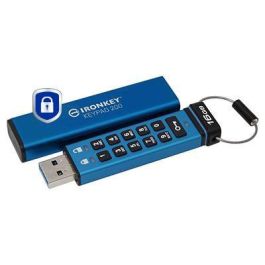 Kingston IronKey Keypad 200 16GB USB-A/C Cifrado Hardware AES-256 FIPS 140-3 Lvl 3 Teclado PIN Multiplataforma Kingston IronKey Keypad 200 16GB USB-A/C Cifrado Hardware AES-256 FIPS 140-3 Lvl 3 Teclado PIN Multiplataforma