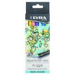 Lyra Rotulador doble punta pincel y fina acuarelable, tonos pastel, blister de 6 unidades surtidas Precio: 13.6900005. SKU: B1JGLQNZY9