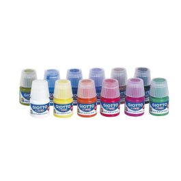 Pintura Acrilica Giotto 25 Ml (Bote) Colores Surtidos Estuche De 12
