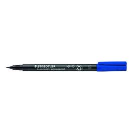Rotulador Permanente Staedtler 313 Lumocolor (S) Azul (Set de 10) Precio: 1.9499997. SKU: BIX313-3