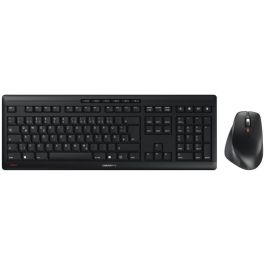 Cherry STREAM COMFORT Desktop Teclado y Ratón Inalámbricos, Full Size, Silencioso, QWERTZ Alemán, Negro, para Windows Precio: 98.50000039. SKU: B1GS9QCTMW