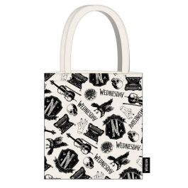 Bolso Mujer Wednesday Blanco 36 x 39 x 0,4 cm Precio: 6.9938. SKU: B1BEJFXAVM