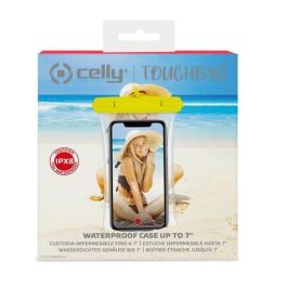 Celly Bolsa Acuatica Para Móvil Hasta 7" Transparente Amarillo Precio: 4.79000038. SKU: B1F8Q7KFQ6