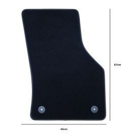 Alfombrilla para Coche OCC Motorsport OCCVW0022RD Rojo Alfombrilla para Coche OCC Motorsport OCCVW0022RD Rojo