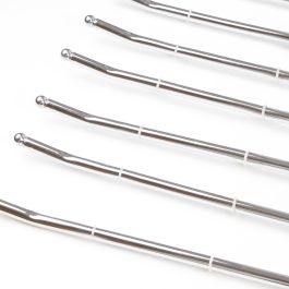 Emuca Pantalonero doble extraíble para armario Self, Acero y Plástico, Cromado