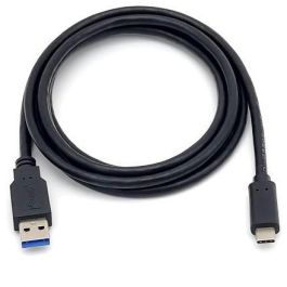 EQUIP Cable USB-A 3.2 a USB-C 128344, St/St, 2.00m, 3A/20V, Negro