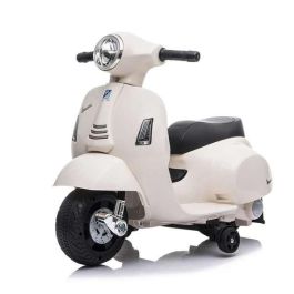 Ociotrends Moto mini Vespa blanca 6V 1 motor