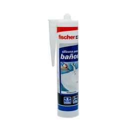 Fischer Silicona sanitarios transparente 300 ml