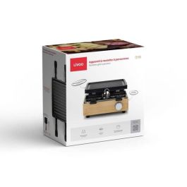 Livoo DOC311 Raclette para 4 personas, 800W, bandeja grill antiadherente extraíble, termostato regulable