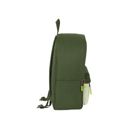 Mochila para Portátil Munich Bright Khaki Verde 31 x 40 x 16 cm