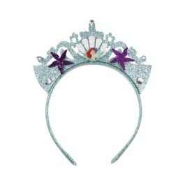 Cerdá Set de Disfraz y Belleza Fantasía Tutú y Diadema Princesas La Sirenita Turquesa Talla 2-4 años para Niñas