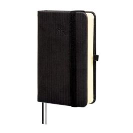 Agenda Anual (2026) Finocam Minimal Textura Cosida Tapa Dura Con Goma M2 82X127 D/P Negro Precio: 13.50000025. SKU: B1JAWGF37A