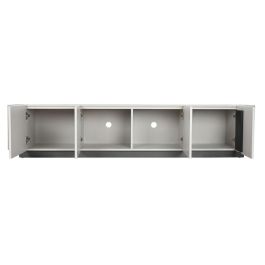 Mueble Tv Moderno DKD Home Decor Beige Blanco 40 x 42 x 200 cm