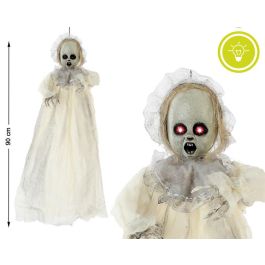 Colgante Niña Fantasma 90 cm Con Ojos Luminosos para Decoración Halloween Precio: 14.49999991. SKU: S1123201