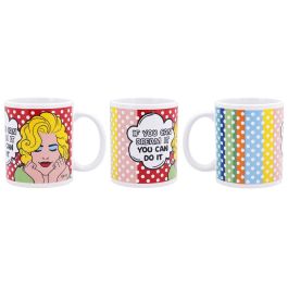 Quid Mug Cerámico Comic 33 cL (12 Unidades)